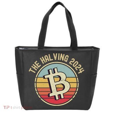 Bitcoin The Halving 2024 To The Moon Tote Bag