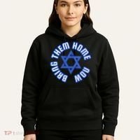 Bring Them Home Now! I Stand With Israel Support Israel Hoodie thumb 5