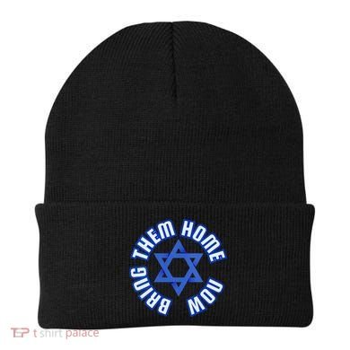 Bring Them Home Now! I Stand With Israel Support Israel Beanie