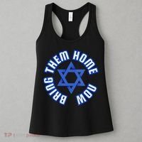 Bring Them Home Now! I Stand With Israel Support Israel Women's Tank Top thumb 3