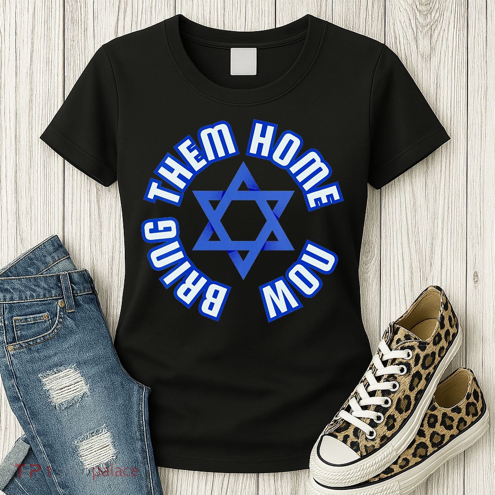 Bring Them Home Now! I Stand With Israel Support Israel Women's T-Shirt
