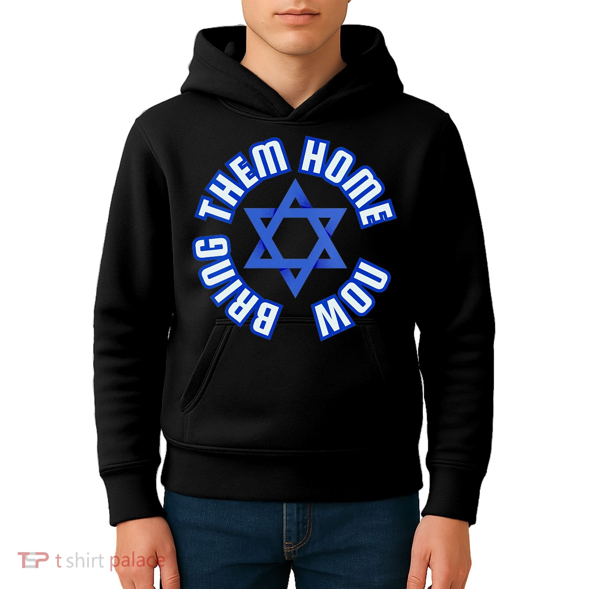 Bring Them Home Now! I Stand With Israel Support Israel Kids Hoodie