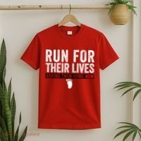 Bring Them Home Now Run For Their Lives T-Shirt thumb 2
