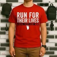Bring Them Home Now Run For Their Lives T-Shirt thumb 6