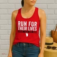Bring Them Home Now Run For Their Lives Women's Tank Top thumb 2