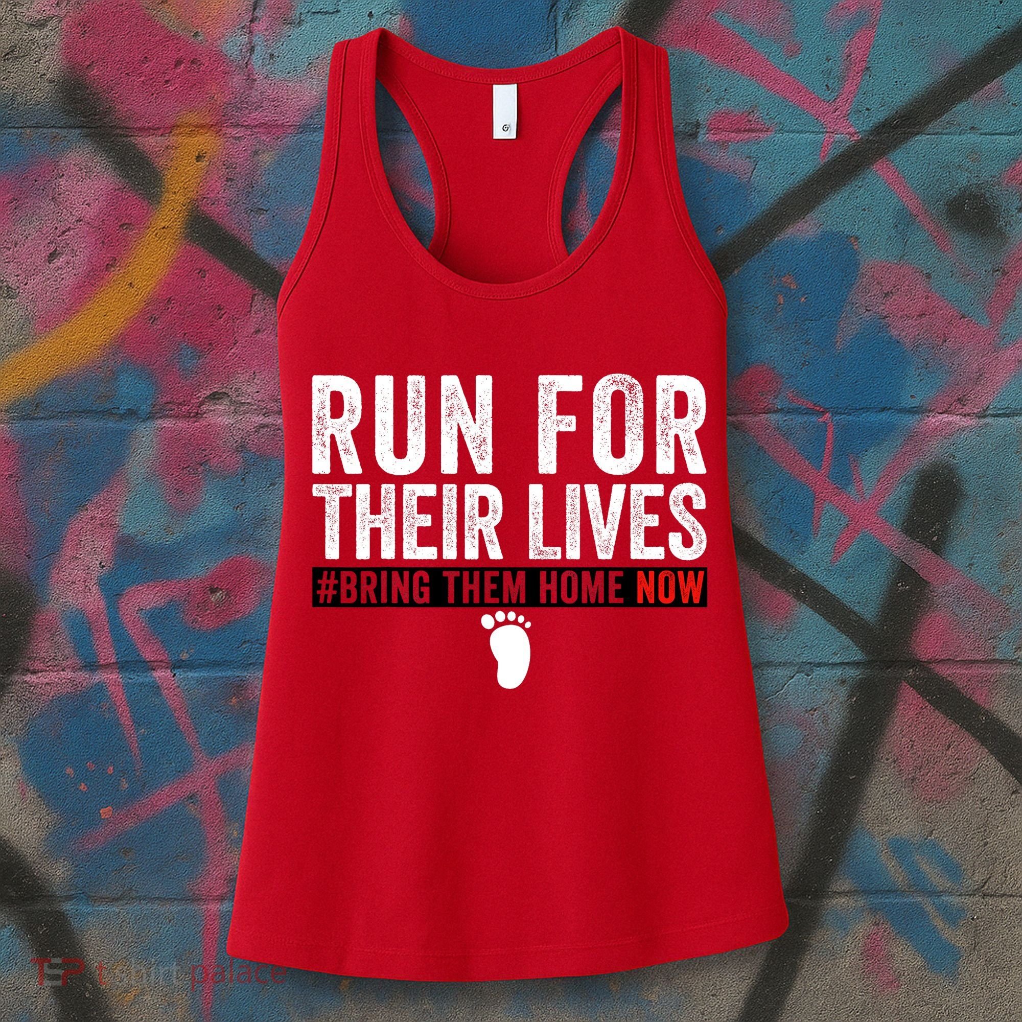 Bring Them Home Now Run For Their Lives Women's Tank Top