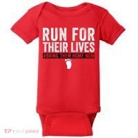 Bring Them Home Now Run For Their Lives Baby Bodysuit thumb 0