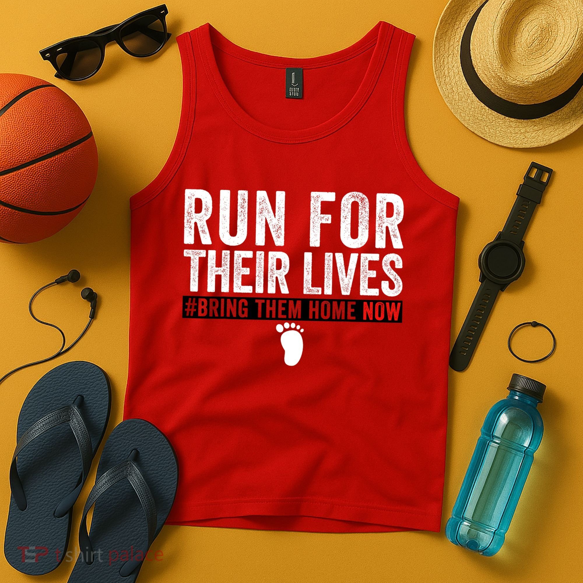 Bring Them Home Now Run For Their Lives Tank Top