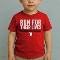 Bring Them Home Now Run For Their Lives Toddler T-Shirt thumb 2
