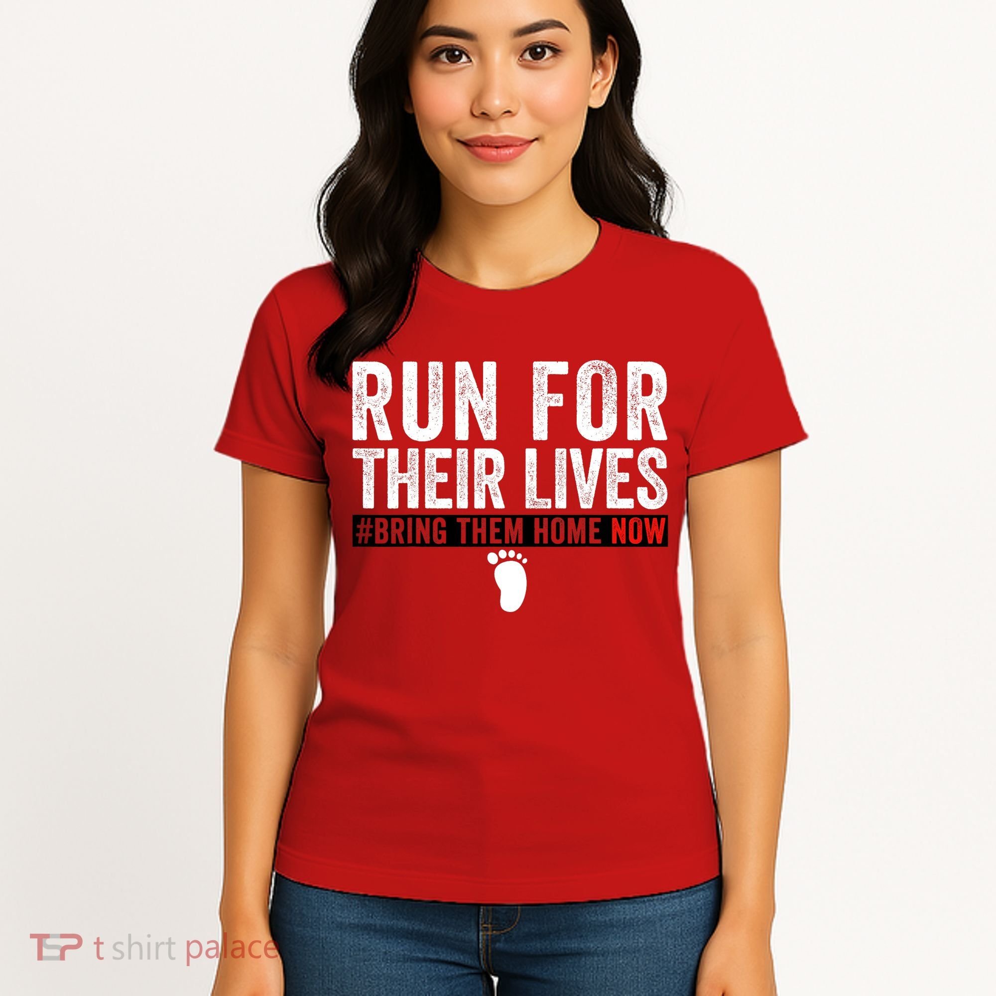 Bring Them Home Now Run For Their Lives Women's T-Shirt