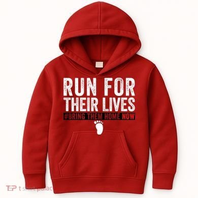 Bring Them Home Now Run For Their Lives Kids Hoodie