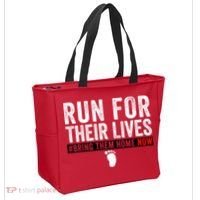 Bring Them Home Now Run For Their Lives Tote Bag thumb 2