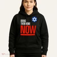 Bring Them Home Now! Stand With Israel Star Of David Hoodie thumb 5