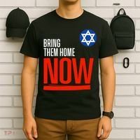 Bring Them Home Now! Stand With Israel Star Of David T-Shirt thumb 6