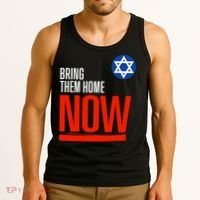 Bring Them Home Now! Stand With Israel Star Of David Tank Top thumb 3