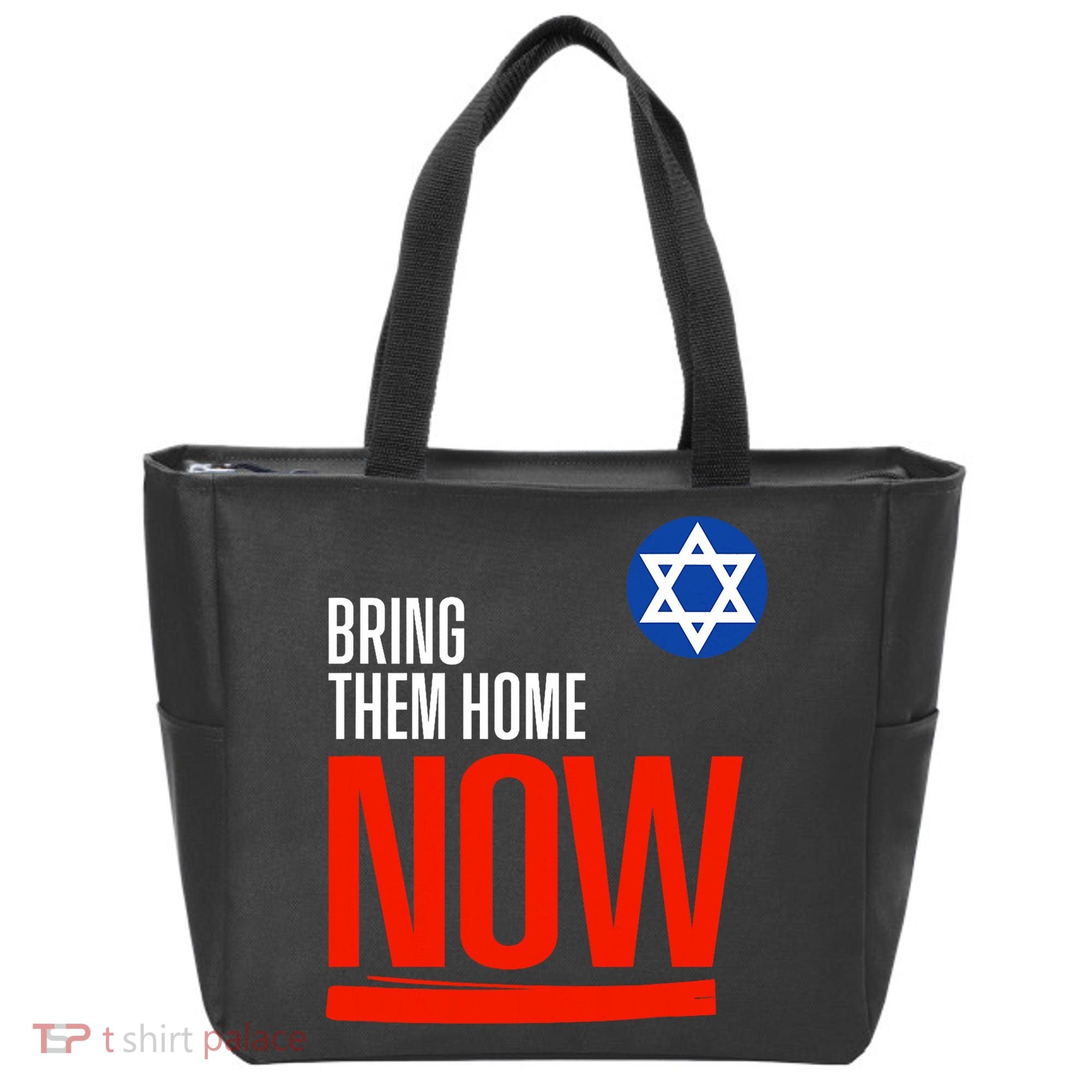 Bring Them Home Now! Stand With Israel Star Of David Tote Bag
