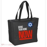 Bring Them Home Now! Stand With Israel Star Of David Tote Bag thumb 2