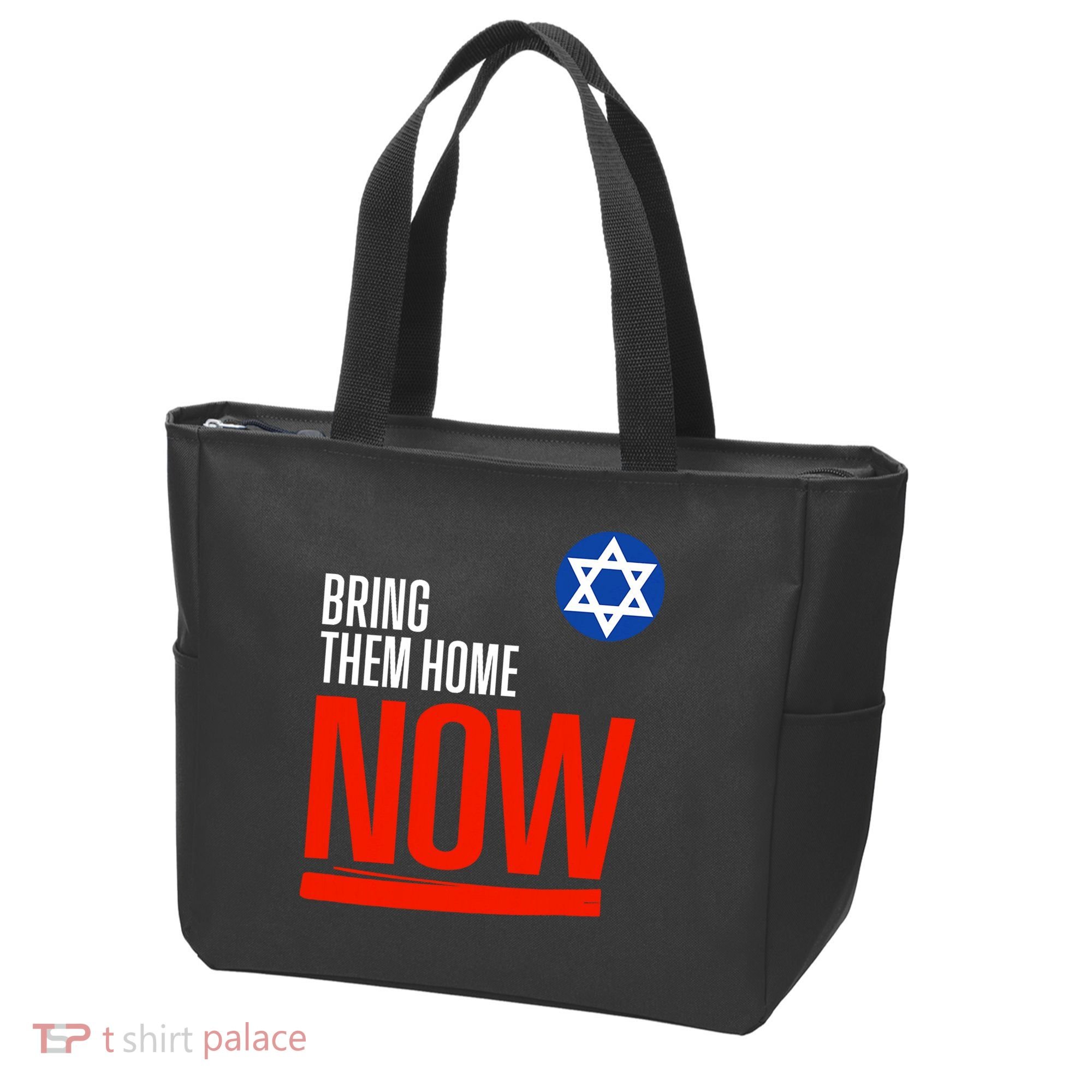 Bring Them Home Now! Stand With Israel Star Of David Tote Bag