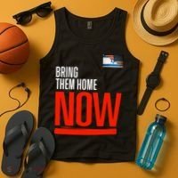 Bring Them Home Now! Stand With Israel Tank Top thumb 4