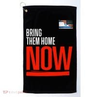 Bring Them Home Now! Stand With Israel Golf Towel thumb 0