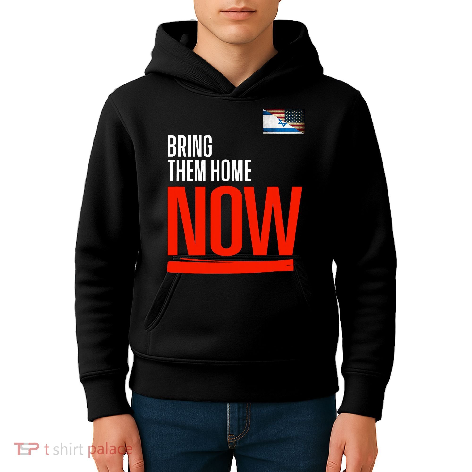 Bring Them Home Now! Stand With Israel Kids Hoodie