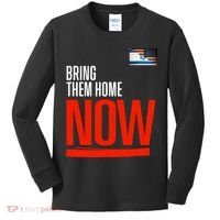 Bring Them Home Now! Stand With Israel Kids Long Sleeve Shirt thumb 0