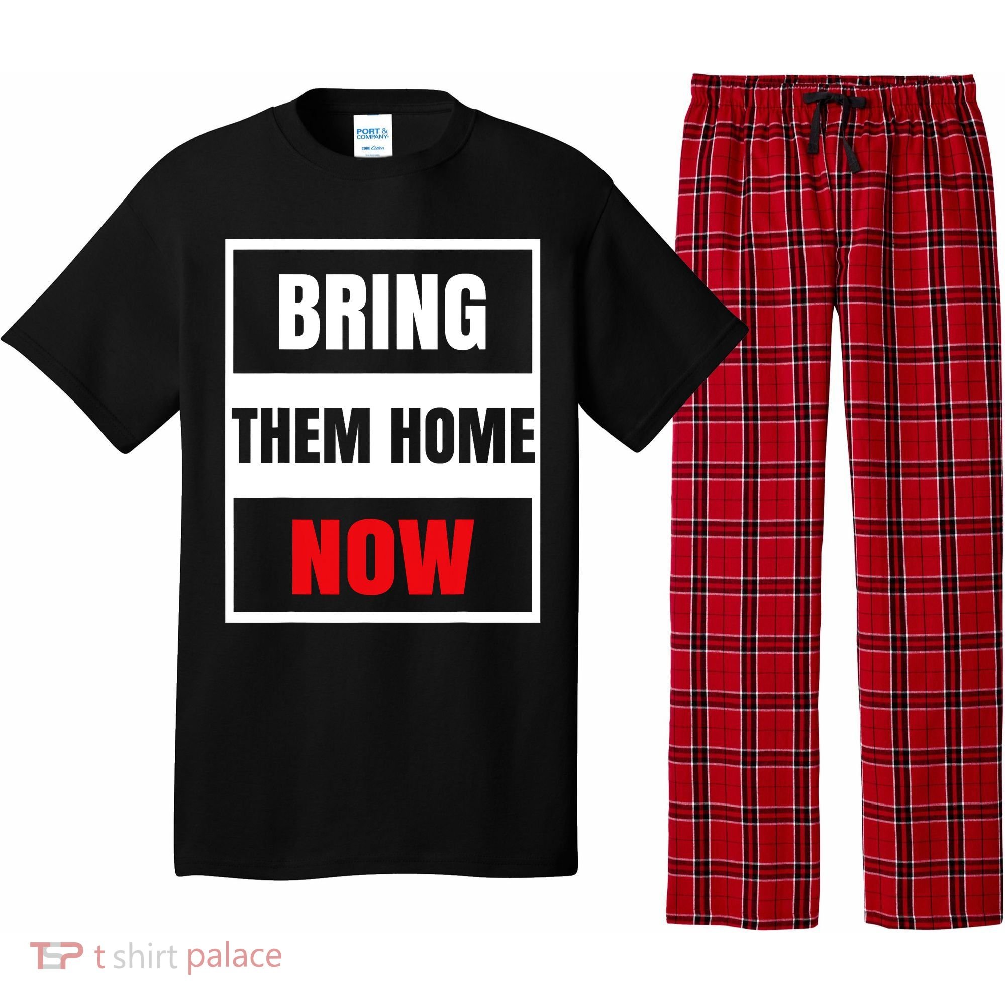 Bring Them Home Now Israel Pajama Set