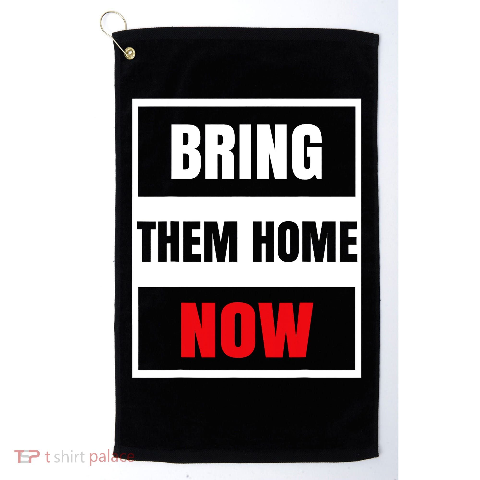 Bring Them Home Now Israel Golf Towel