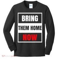 Bring Them Home Now Israel Kids Long Sleeve Shirt thumb 0