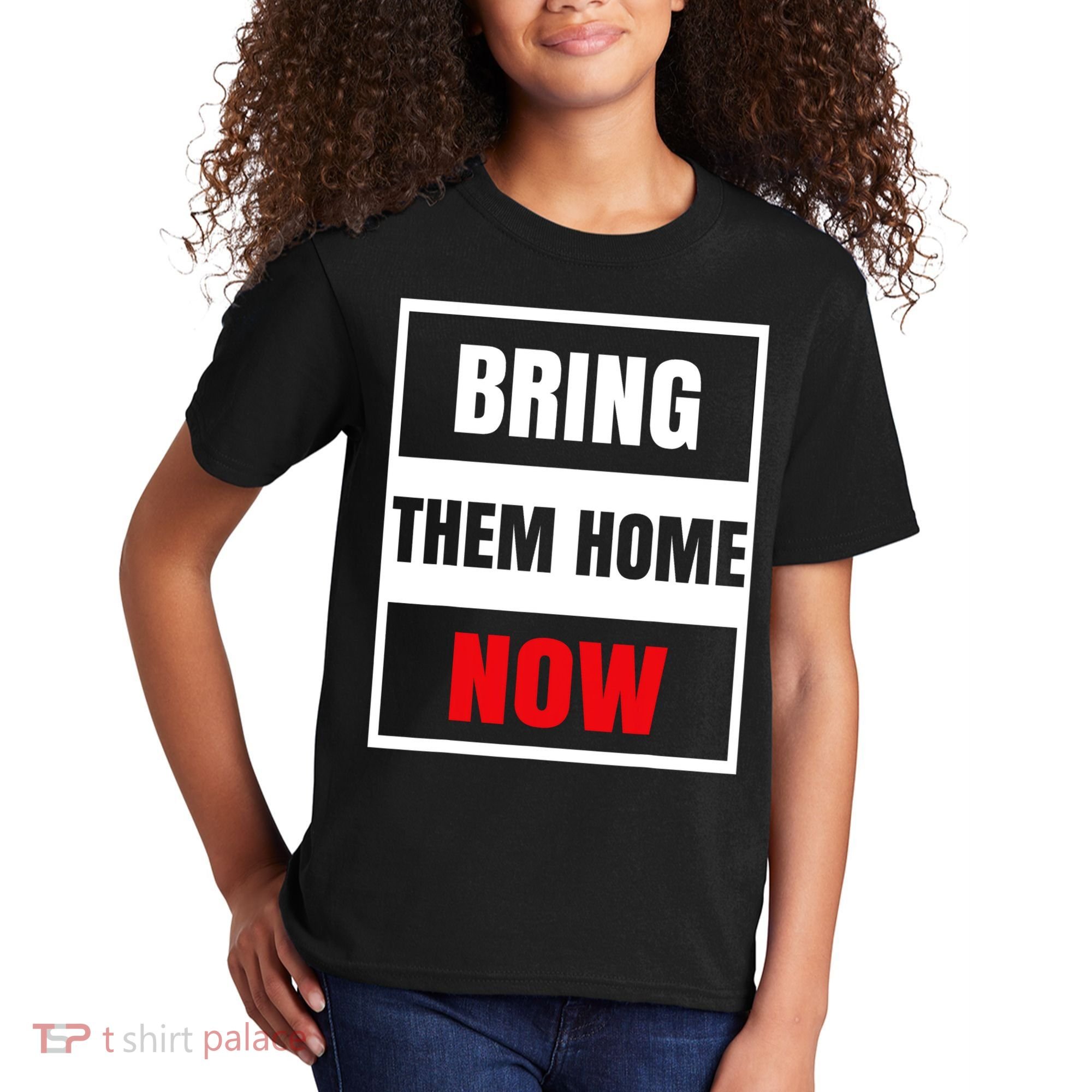 Bring Them Home Now Israel Kids T-Shirt
