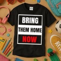 Bring Them Home Now Israel Kids T-Shirt thumb 3
