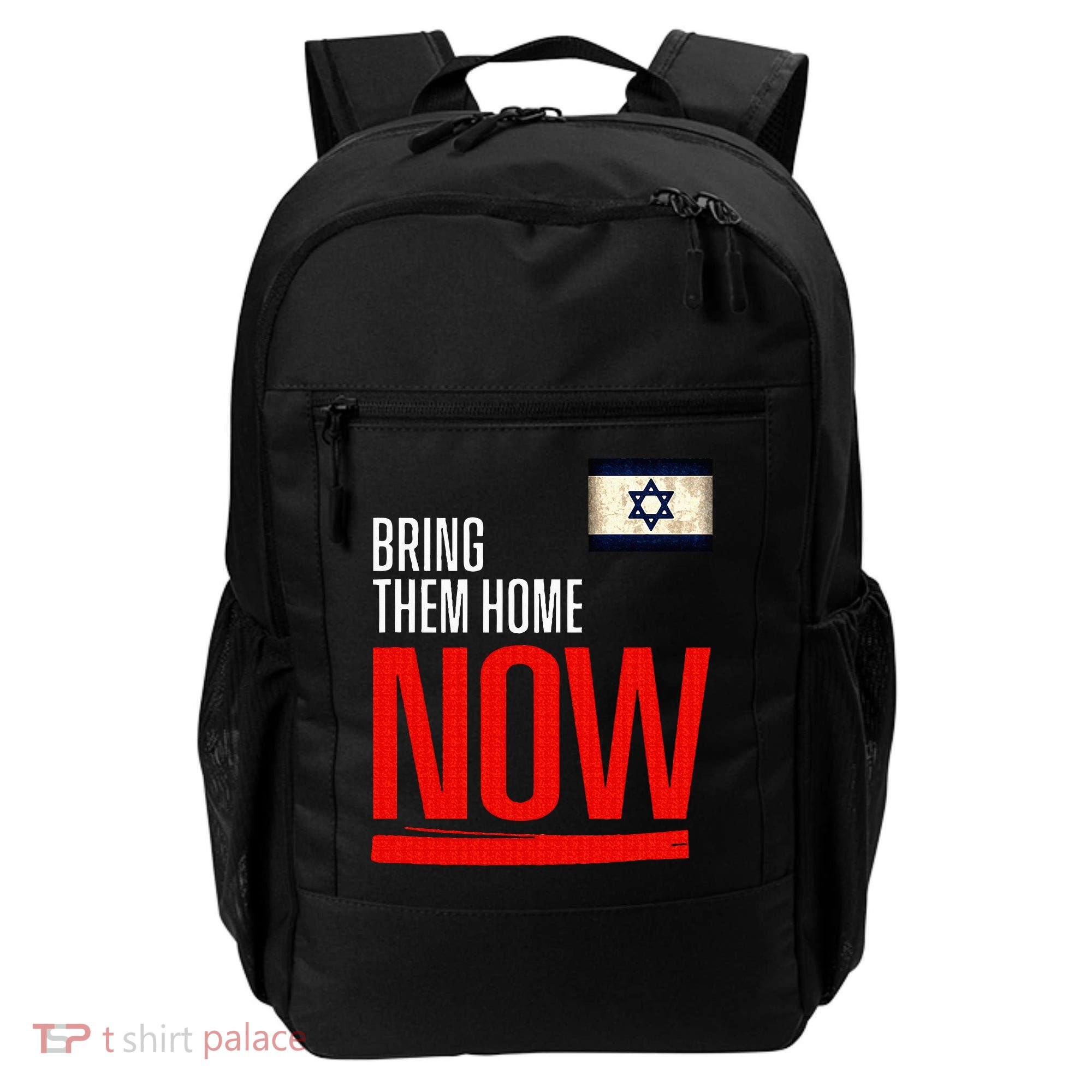 Bring Them Home Now! Stand With Israel Flag Backpack