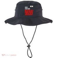 Bring Them Home Now! Stand With Israel Flag Bucket Hat thumb 0