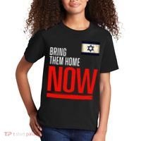 Bring Them Home Now! Stand With Israel Flag Kids T-Shirt thumb 2