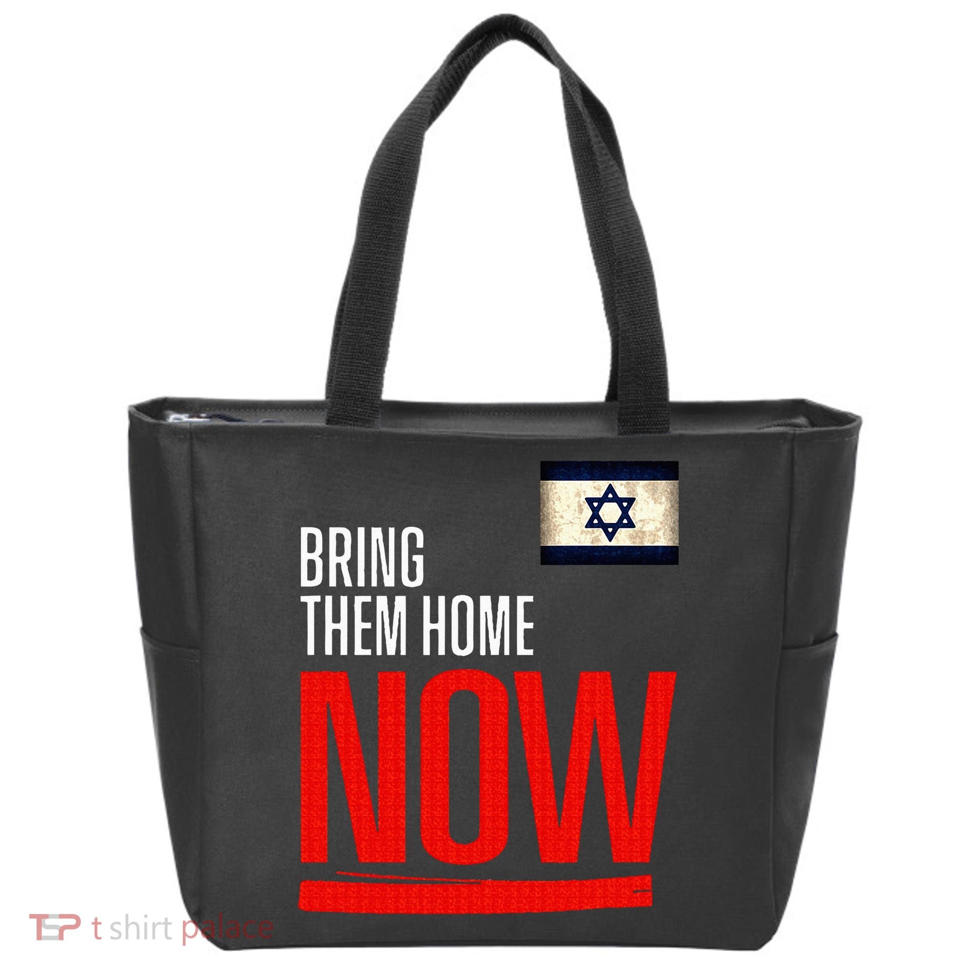 Bring Them Home Now! Stand With Israel Flag Tote Bag