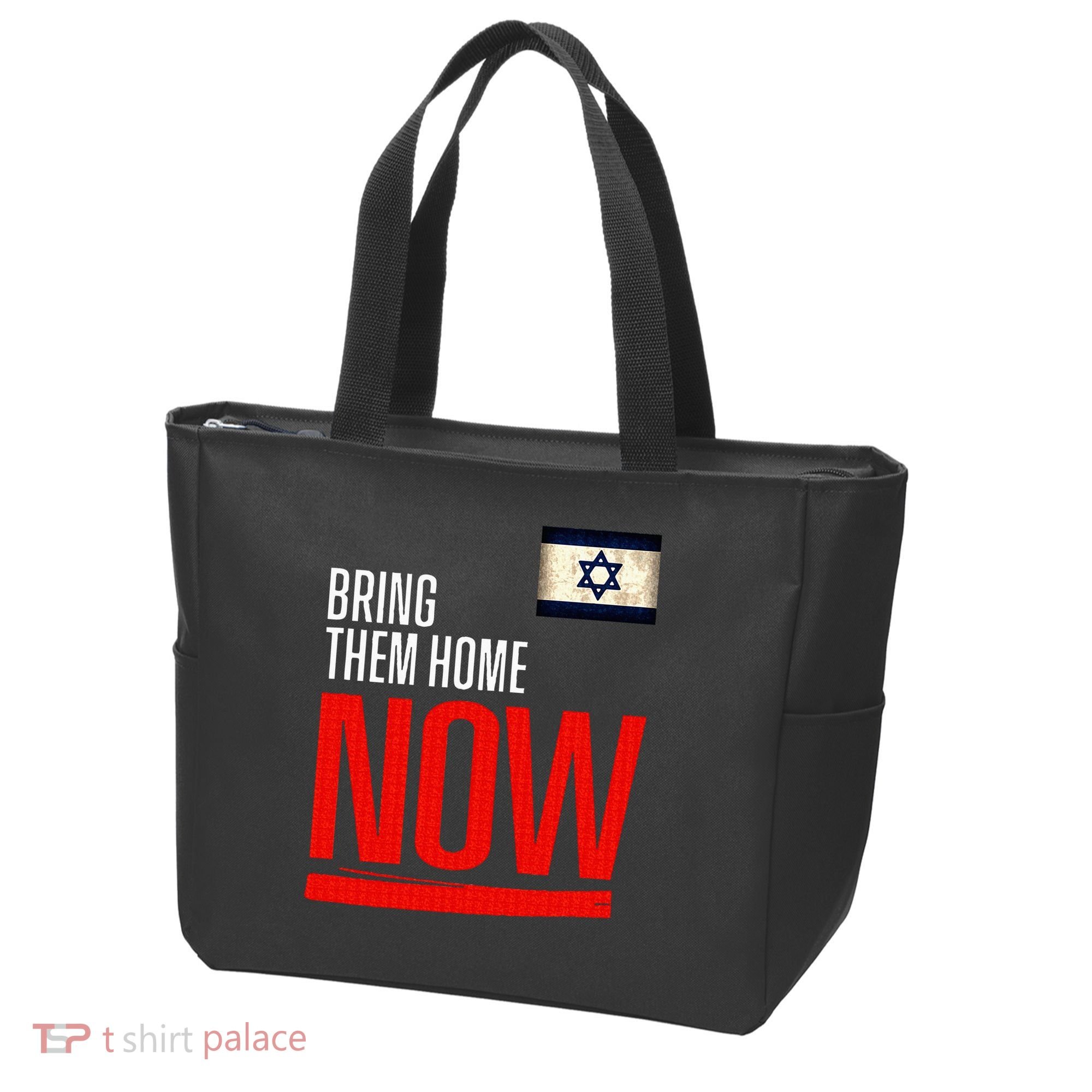 Bring Them Home Now! Stand With Israel Flag Tote Bag
