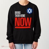 Bring Them Home Now! Stand With Israel Star of David Women's Sweatshirt thumb 0
