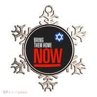 Bring Them Home Now! Stand With Israel Star of David Ornament thumb 0