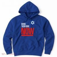 Bring Them Home Now! Stand With Israel Star of David Hoodie thumb 0