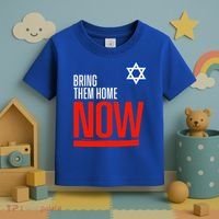 Bring Them Home Now! Stand With Israel Star of David Toddler T-Shirt thumb 3