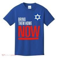 Bring Them Home Now! Stand With Israel Star of David Kids T-Shirt thumb 0