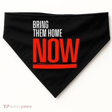Bring Them Home Now USA-Made Doggie Bandana