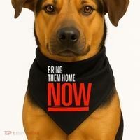 Bring Them Home Now USA-Made Doggie Bandana thumb 1