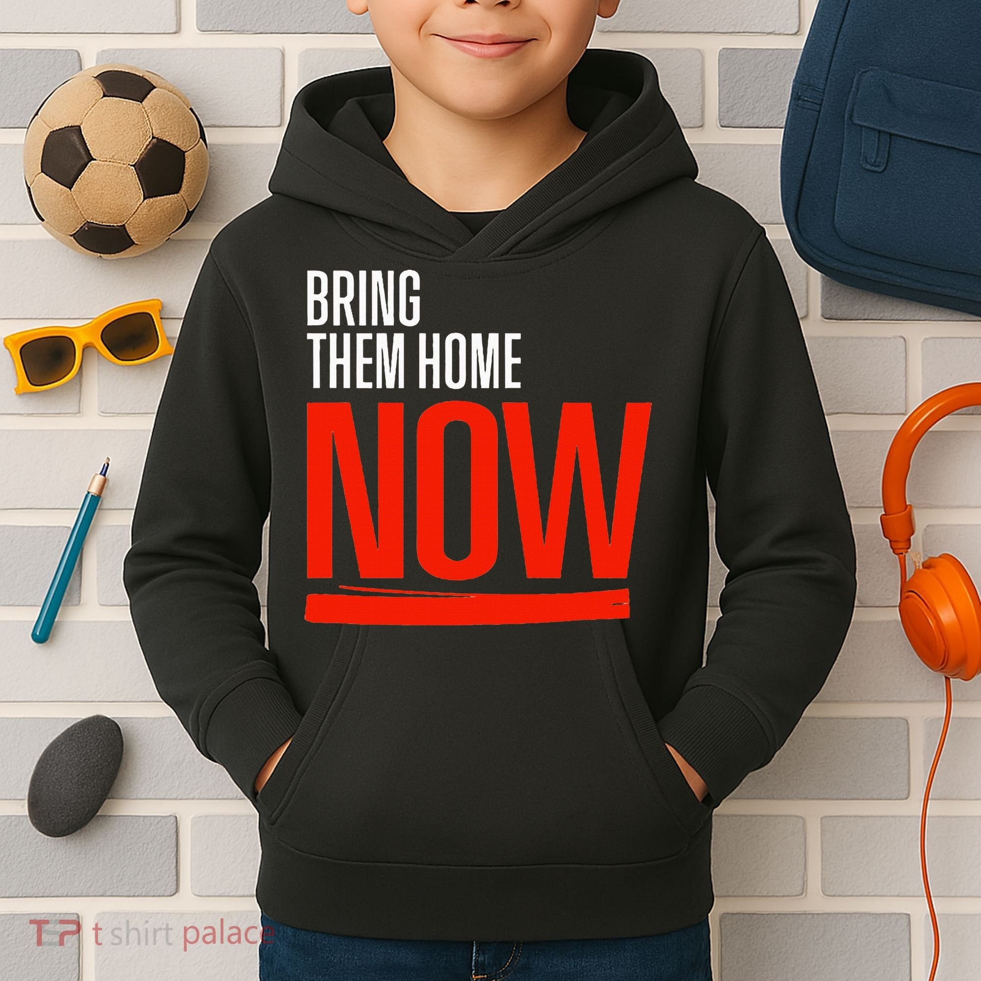 Bring Them Home Now Kids Hoodie