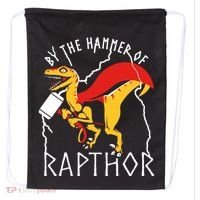 By The Hammer Of Rapthor Drawstring Bag thumb 0