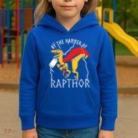 By The Hammer Of Rapthor Kids Hoodie thumb 3