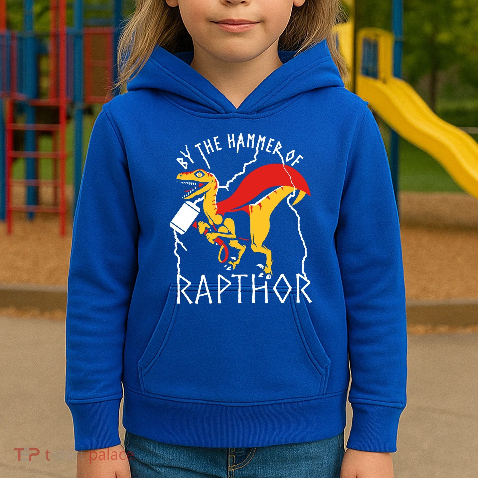 By The Hammer Of Rapthor Kids Hoodie