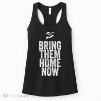 Bring Them Home Now I Stand With Israel Women's Tank Top thumb 0