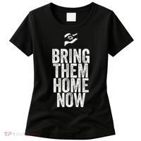 Bring Them Home Now I Stand With Israel Women's T-Shirt thumb 0
