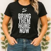 Bring Them Home Now I Stand With Israel Women's T-Shirt thumb 2